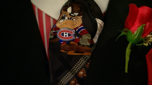 Don Cherry's tie from Coach's Corner, 21 Mar 2009