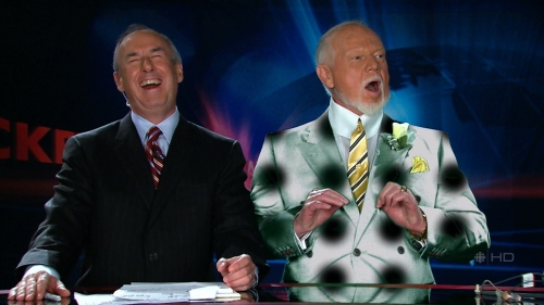 Don Cherry under the green screen, 5 May 2009